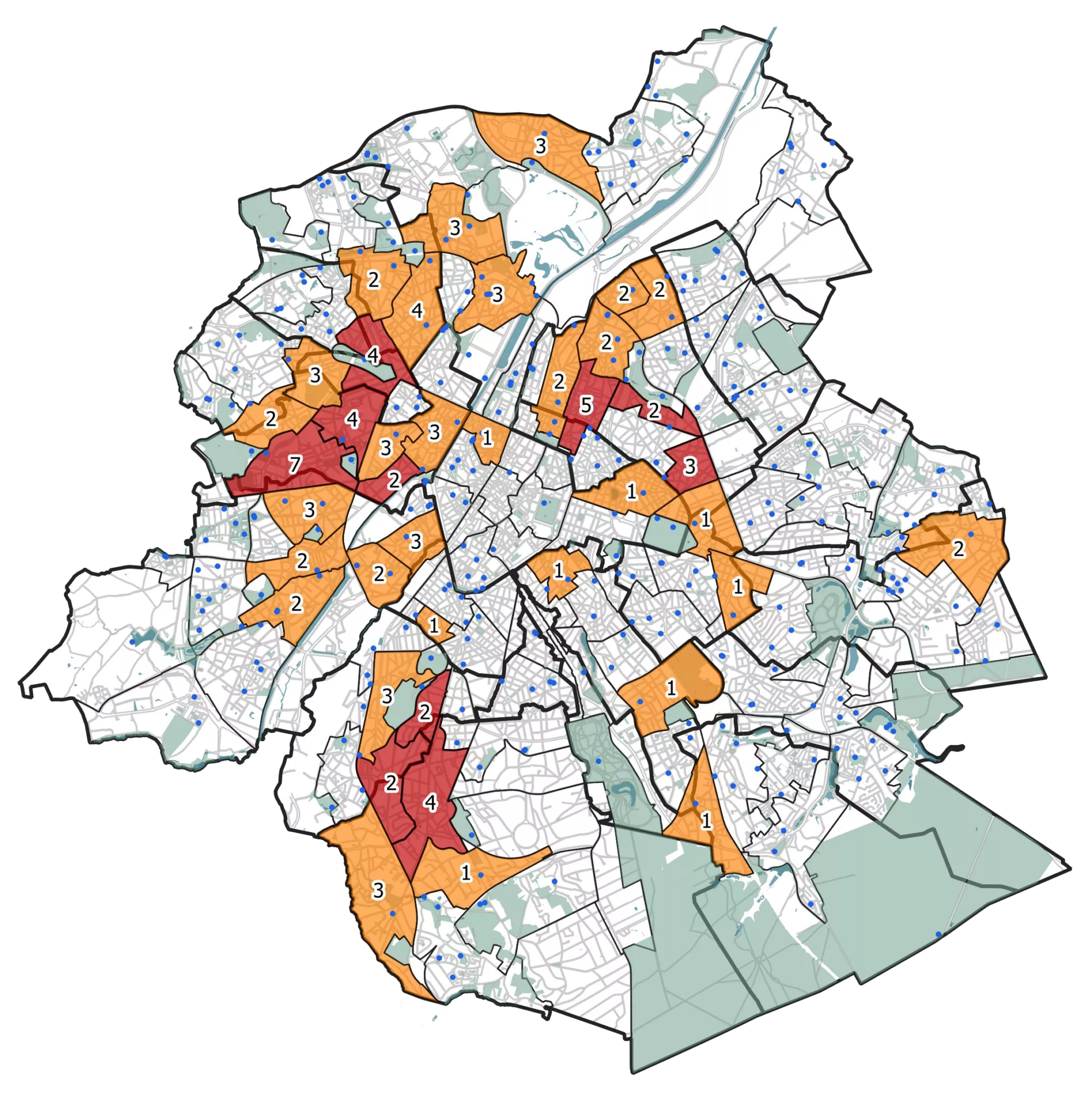 Carte stratégique pour le développement du maillage jeu en 2022