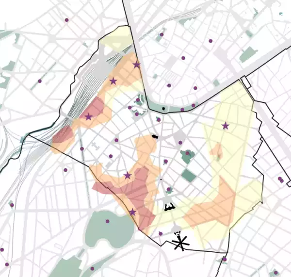 Carte sur les Carence et Opportunités de Jeu et Sport a Saint Gilles