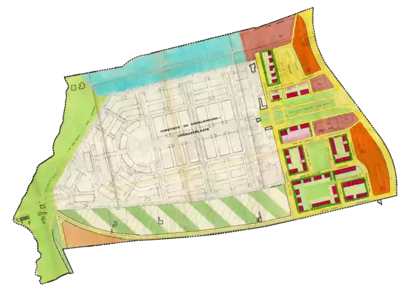 Plan du PPAS Vogelenzang