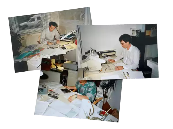 Photos des débuts du BRAT