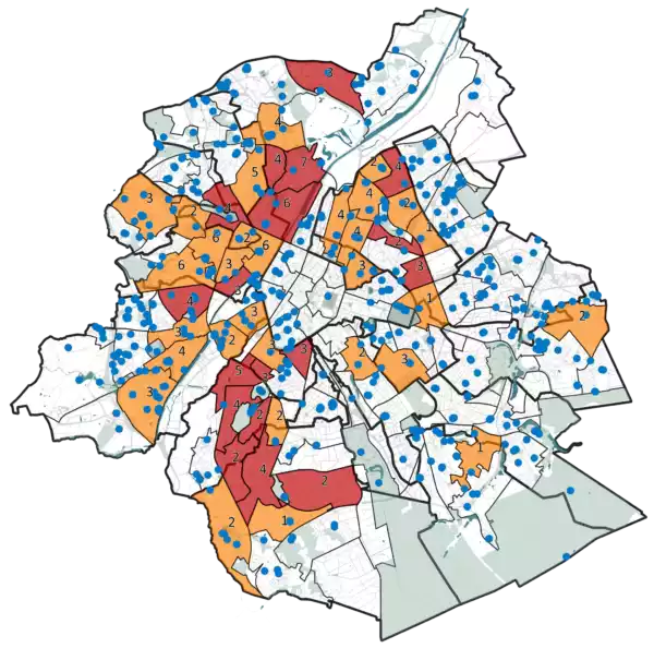 Carte stratégique pour le développement du maillage jeu en 2012